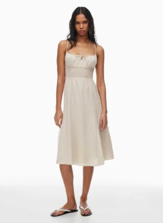 Robe en lin Genoa