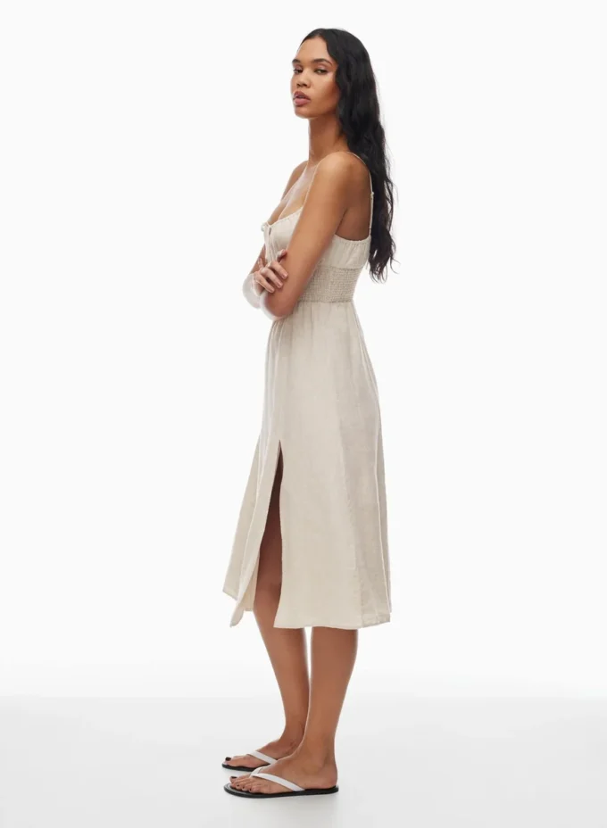 Robe en lin Genoa