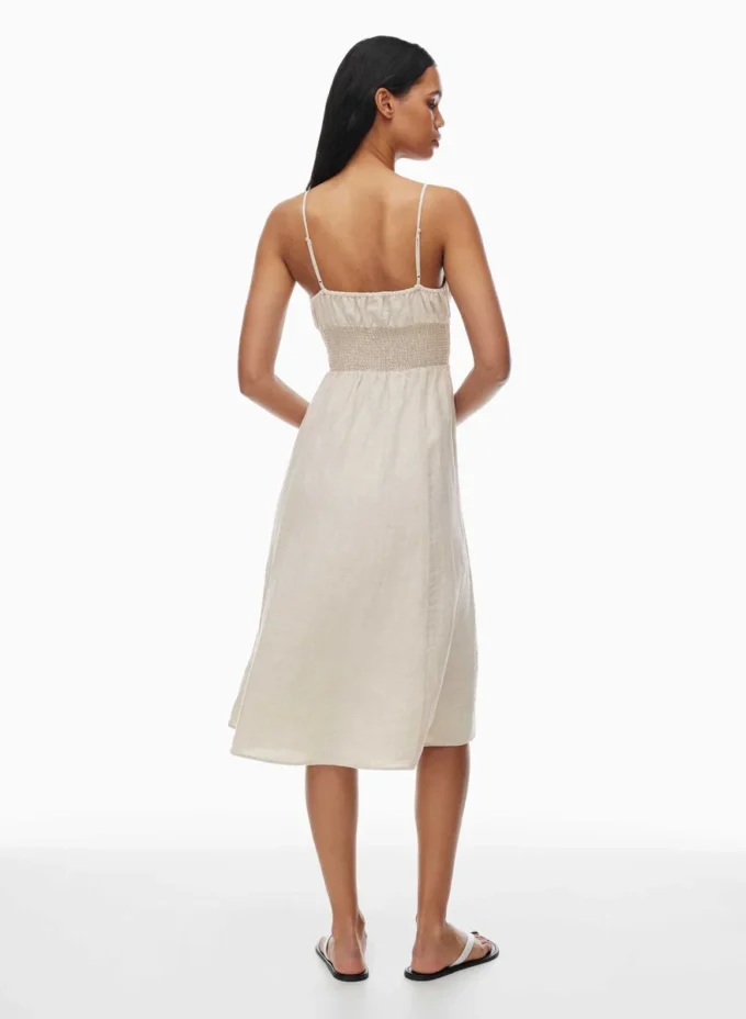 Robe en lin Genoa