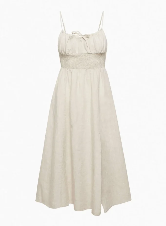 Robe en lin Genoa