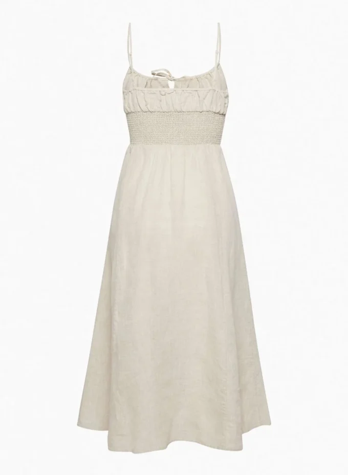 Robe en lin Genoa