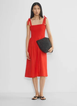 Robe en lin Golden Hour