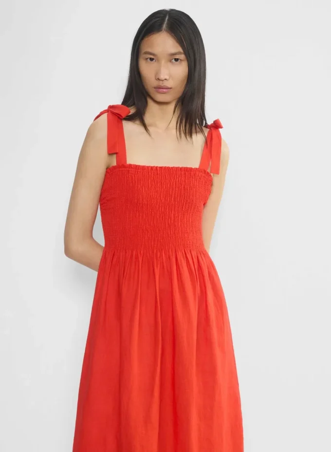 Robe en lin Golden Hour