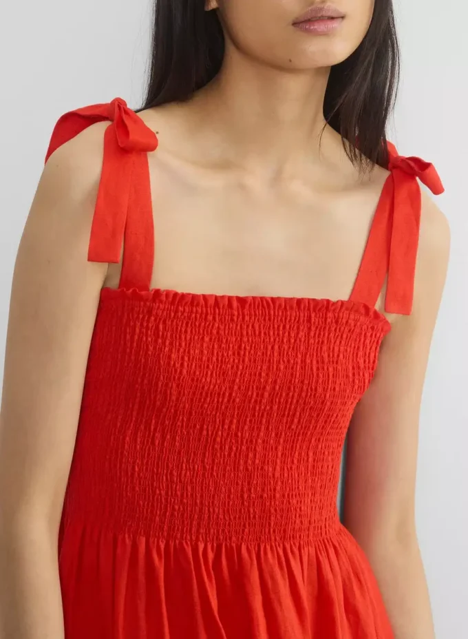 Robe en lin Golden Hour