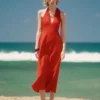 Robe en lin Nightscape