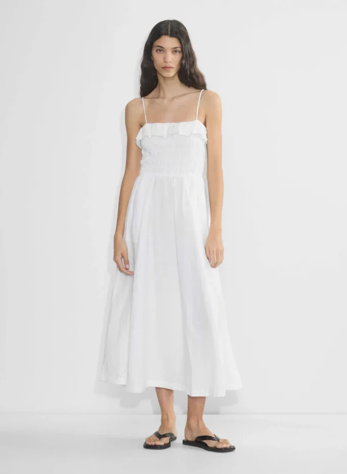 Robe en lin Portea