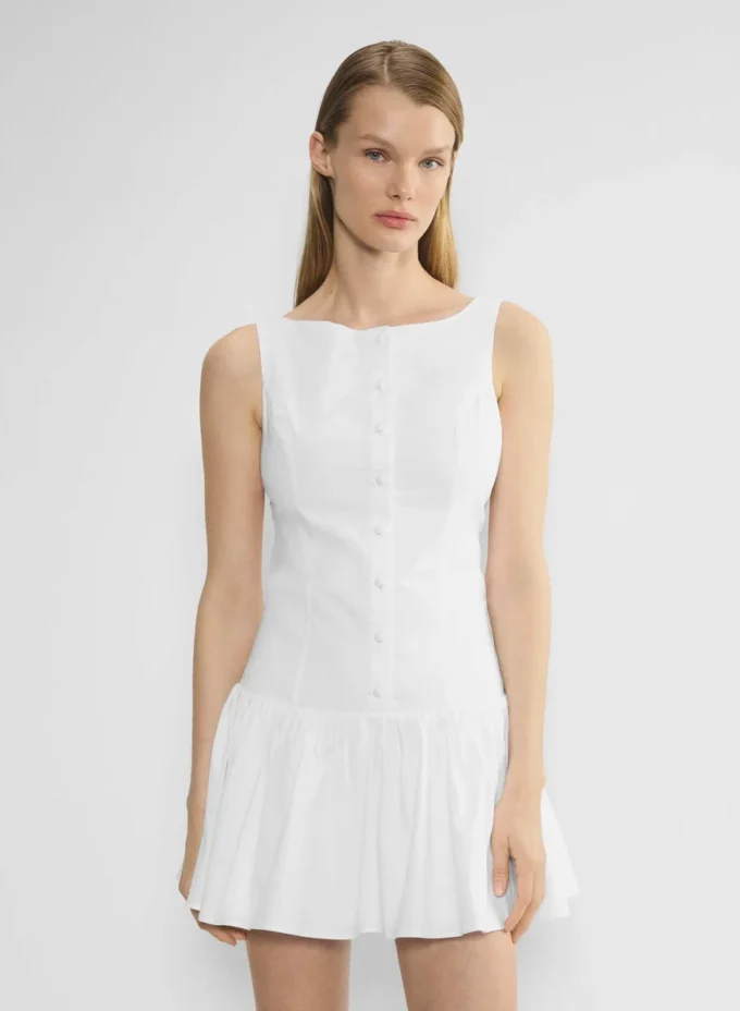Robe en popeline Foxglove