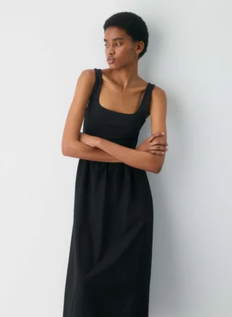 Robe en popeline Revive
