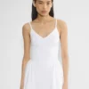 Robe en popeline technique