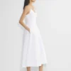 Robe en popeline technique