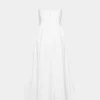 Robe en popeline technique
