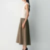 Robe en popeline Worldly