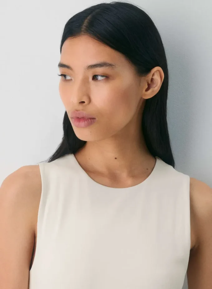 Robe en popeline Worldly