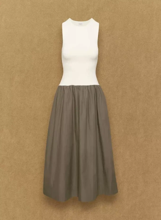 Robe en popeline Worldly