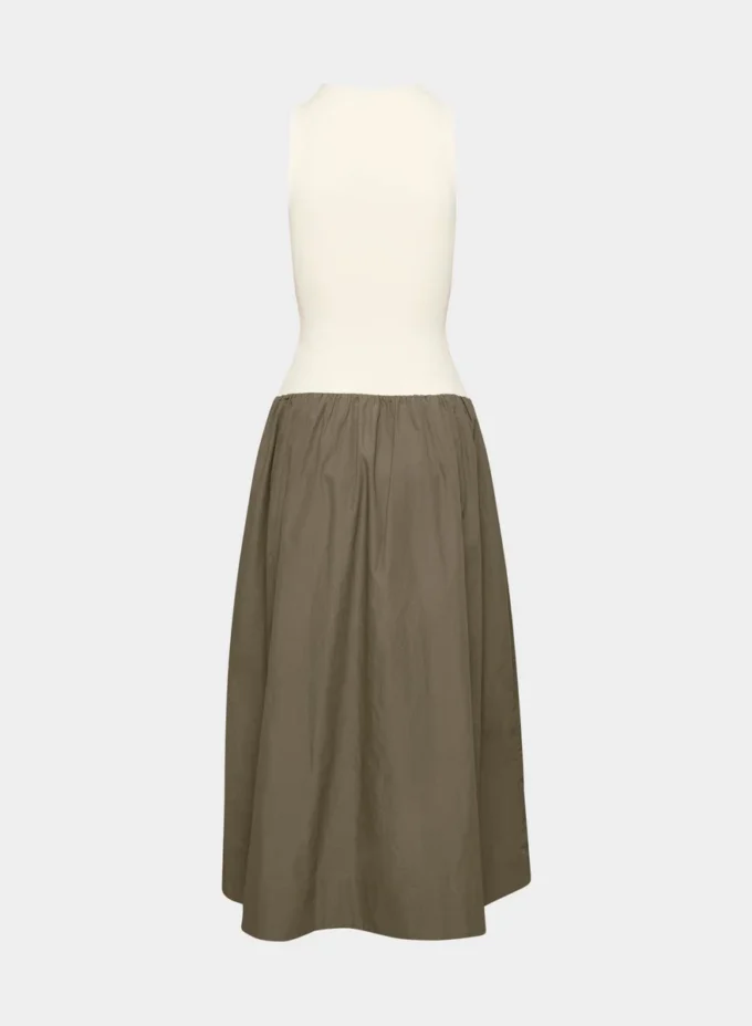 Robe en popeline Worldly