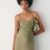Robe en satin Cannelle