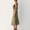 Robe en satin Cannelle