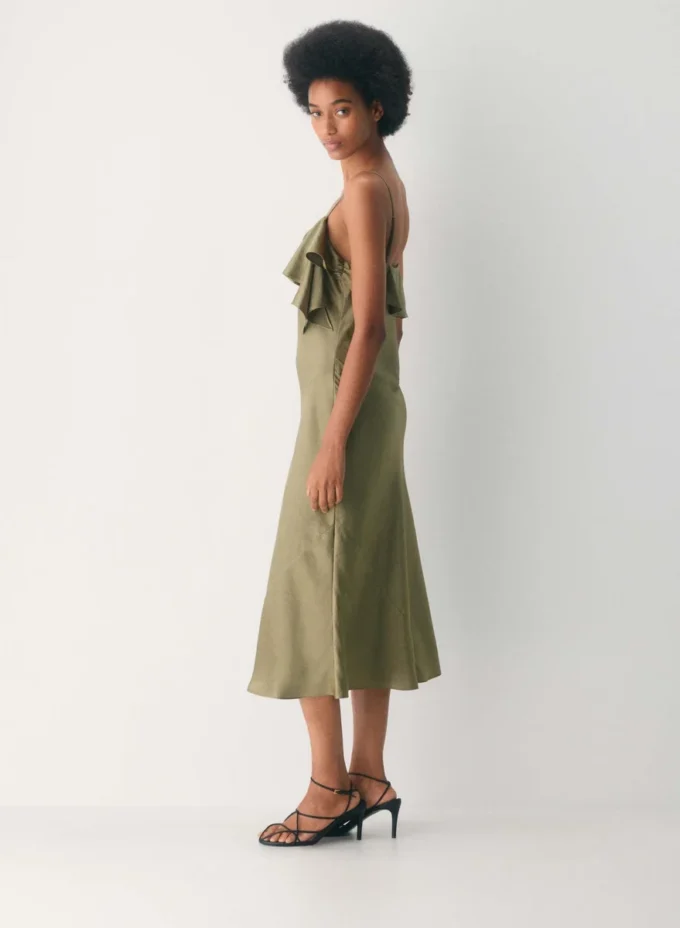 Robe en satin Cannelle
