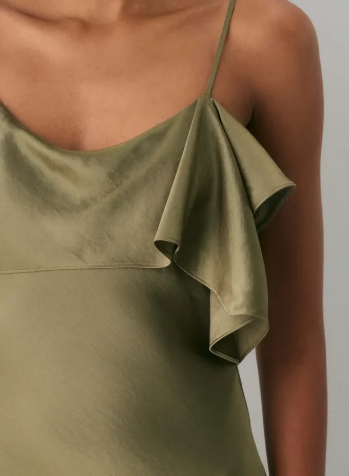 Robe en satin Cannelle