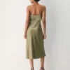 Robe en satin Cannelle