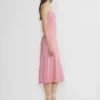 Robe en satin Charmaine