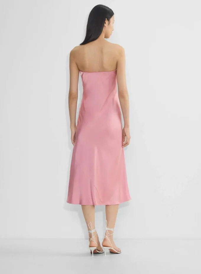 Robe en satin Charmaine