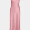 Robe en satin Charmaine