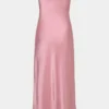 Robe en satin Charmaine