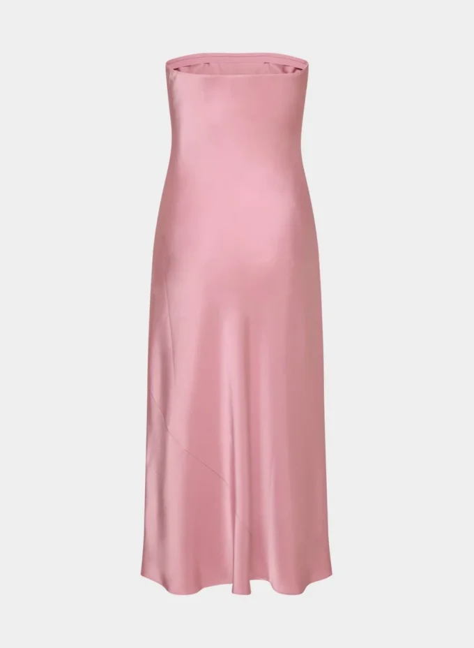 Robe en satin Charmaine