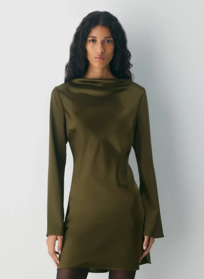 Robe en satin Choreo