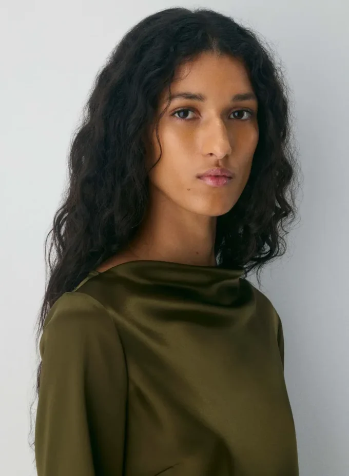 Robe en satin Choreo