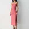 Robe en satin exclusive