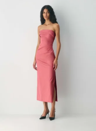 Robe en satin exclusive