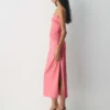 Robe en satin exclusive