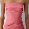 Robe en satin exclusive