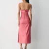 Robe en satin exclusive