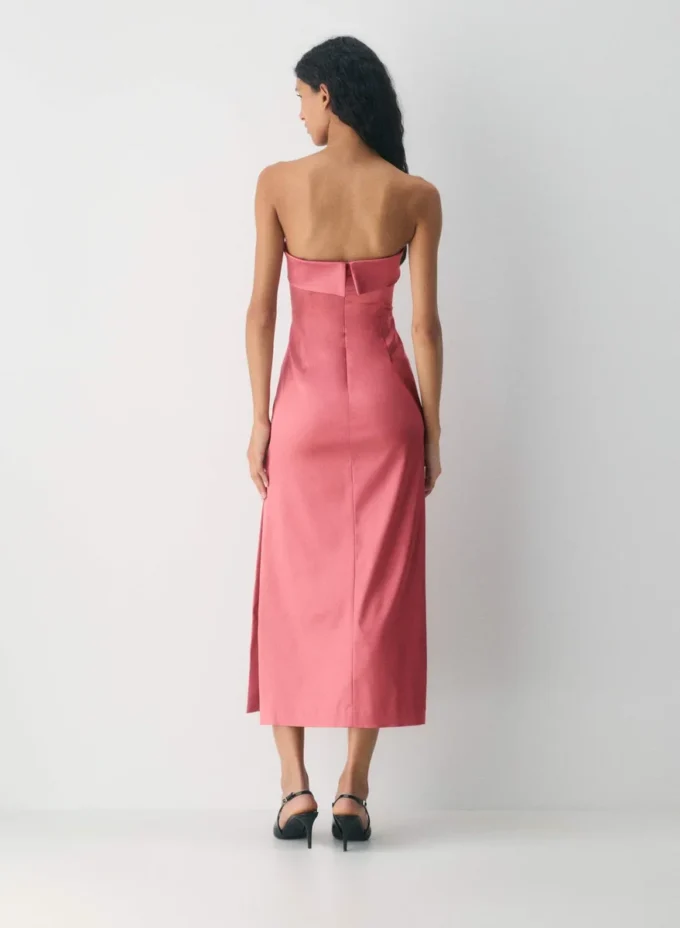 Robe en satin exclusive