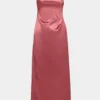 Robe en satin exclusive