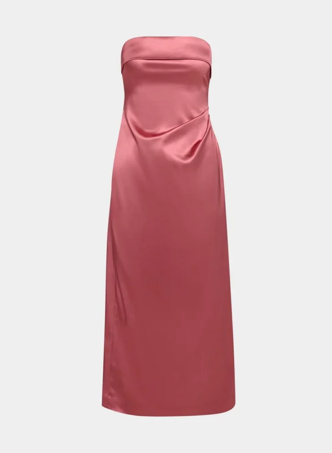 Robe en satin exclusive