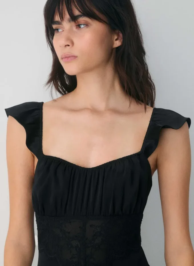 Robe en satin Magnate