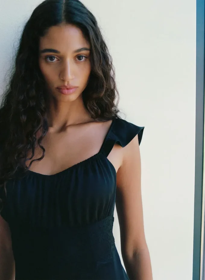 Robe en satin Magnate