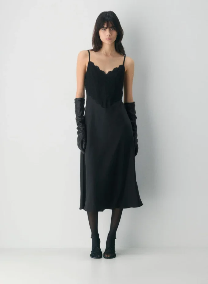 Robe en satin Memorize