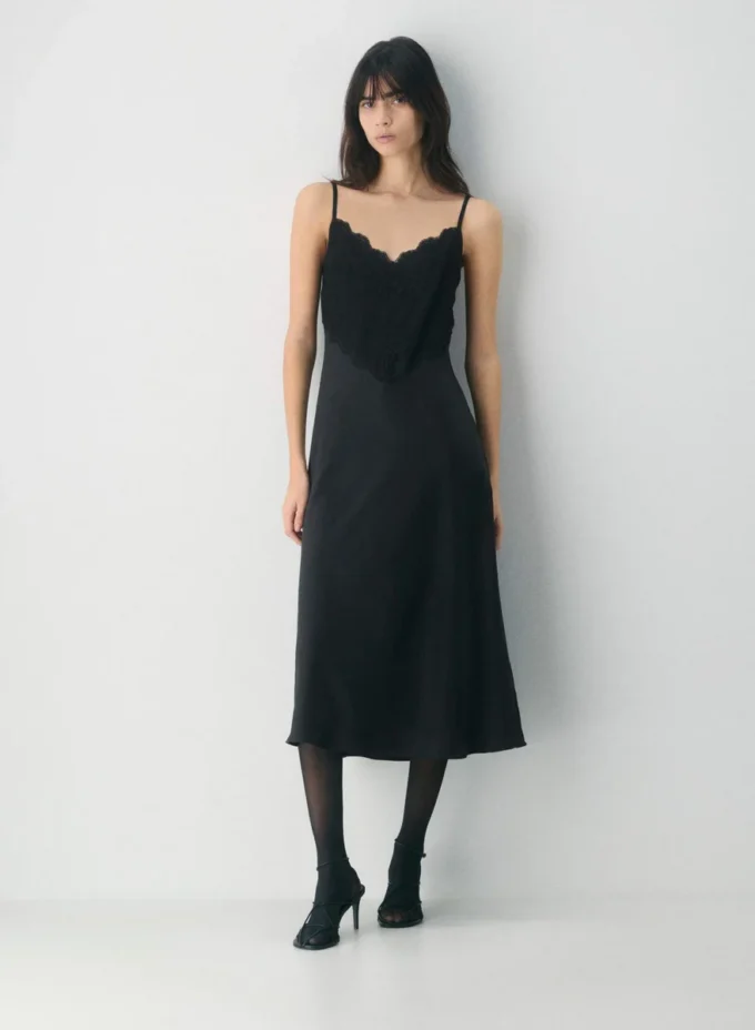 Robe en satin Memorize