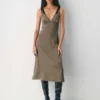 Robe en satin Pavilion