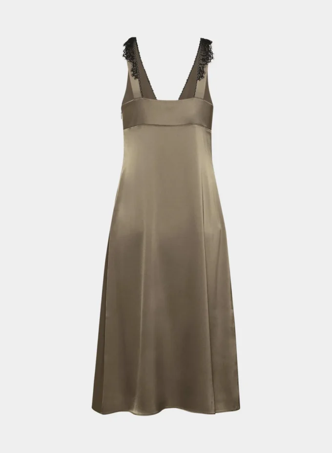 Robe en satin Pavilion