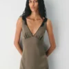 Robe en satin Pavilion