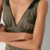 Robe en satin Pavilion