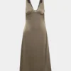 Robe en satin Pavilion