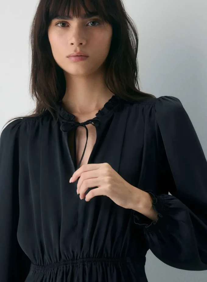 Robe en satin Province