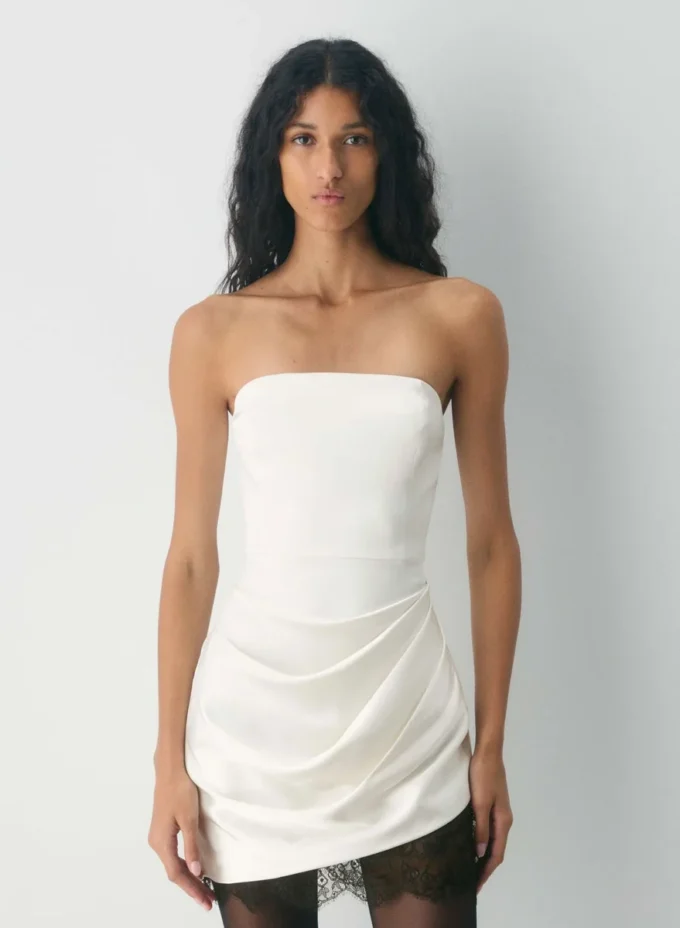 Robe en satin Showtime